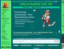 Tablet Screenshot of canada.phillipmartin.info