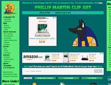 Tablet Screenshot of egypt.phillipmartin.info