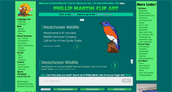 Desktop Screenshot of animals.phillipmartin.info