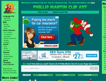 Tablet Screenshot of christmas.phillipmartin.info