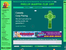 Tablet Screenshot of celts.phillipmartin.info