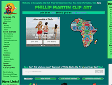 Tablet Screenshot of geography.phillipmartin.info