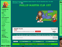Tablet Screenshot of games.phillipmartin.info