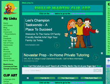 Tablet Screenshot of phillipmartin.com